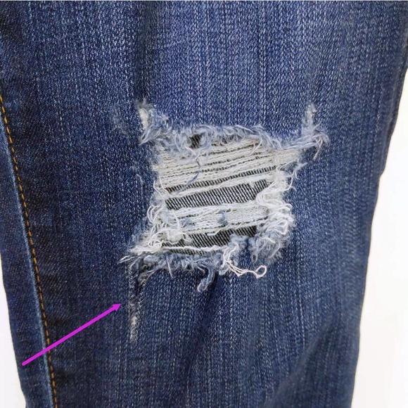 AG Denim Womens The Legging Ankle Super Skinny Ankle Jeans Distressed - Picture 8 of 12